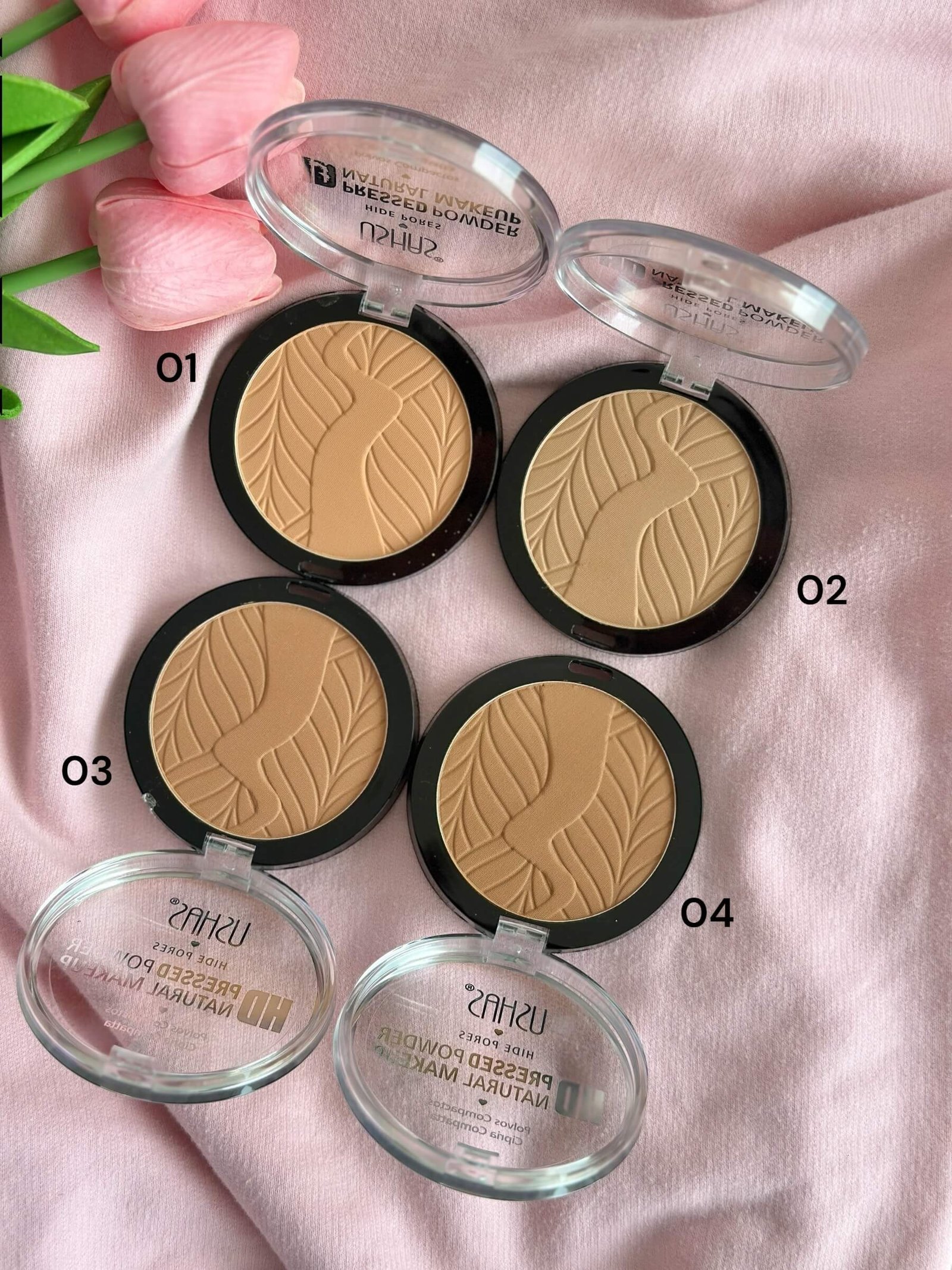 Polvo compacto Ushas Hide pores