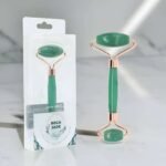 Rodillo De Masaje Facial Roca Jade