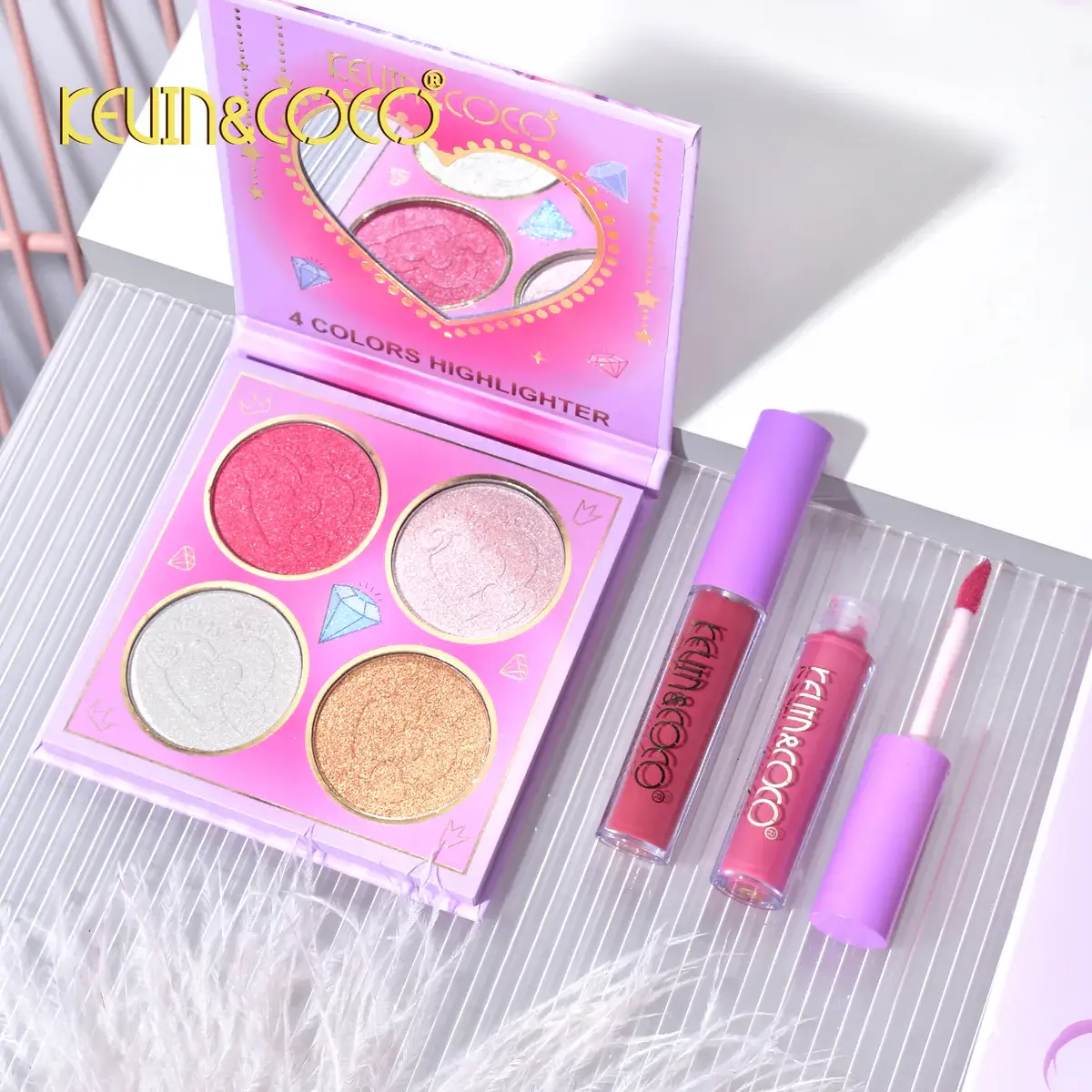 Set de maquillaje Kevin y Coco 22 tonos
