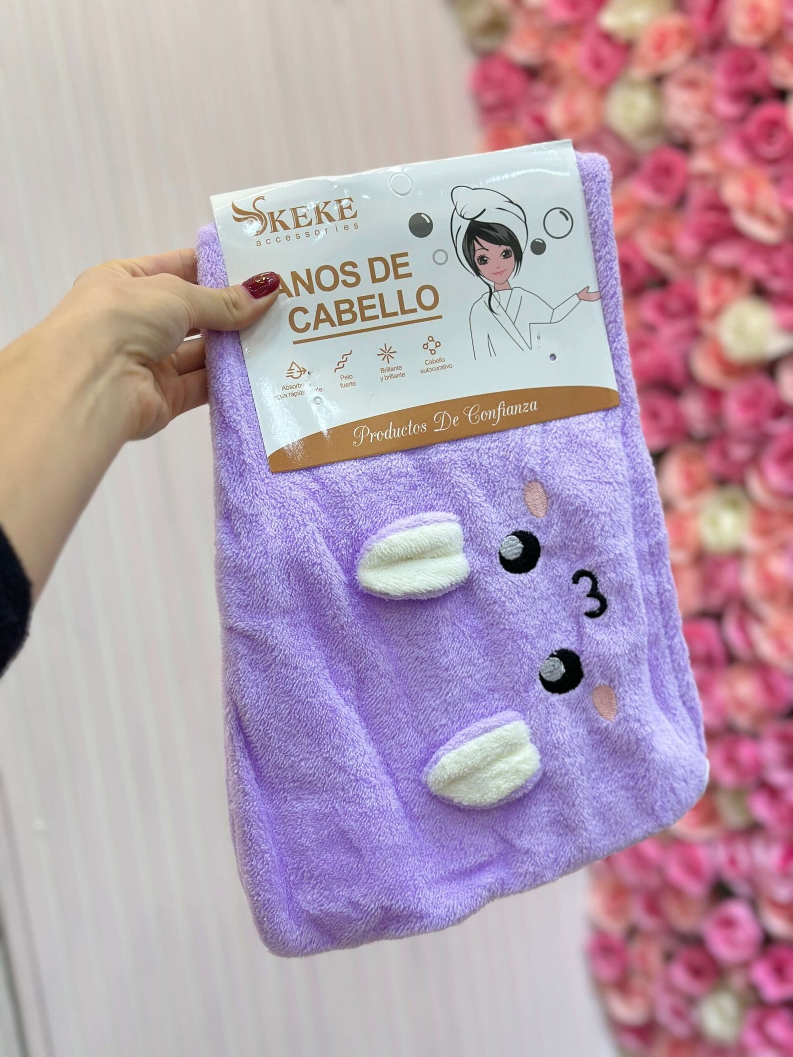 Toalla De Cabello Conejito