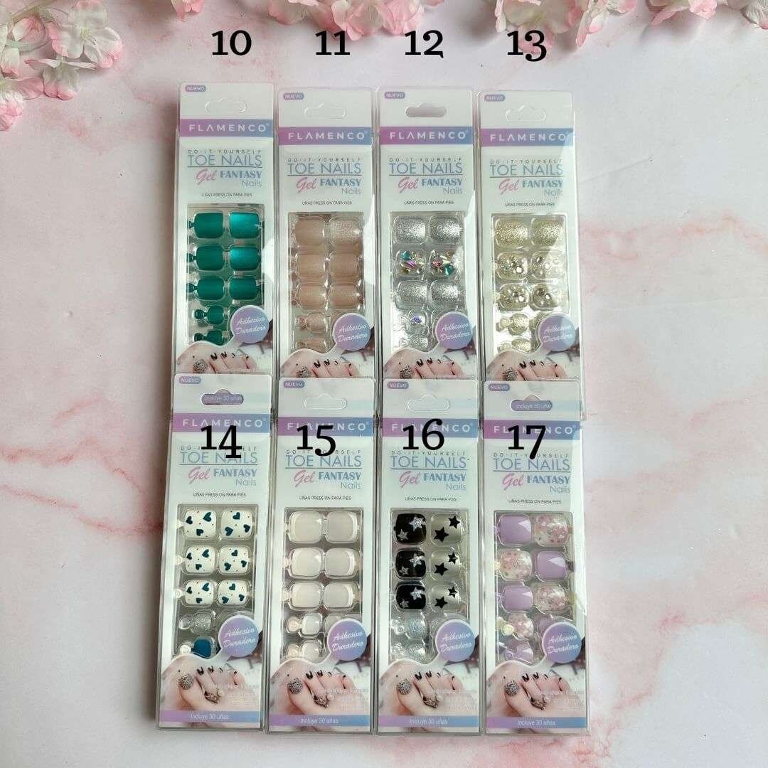 Uñas Press On Para Los Pies