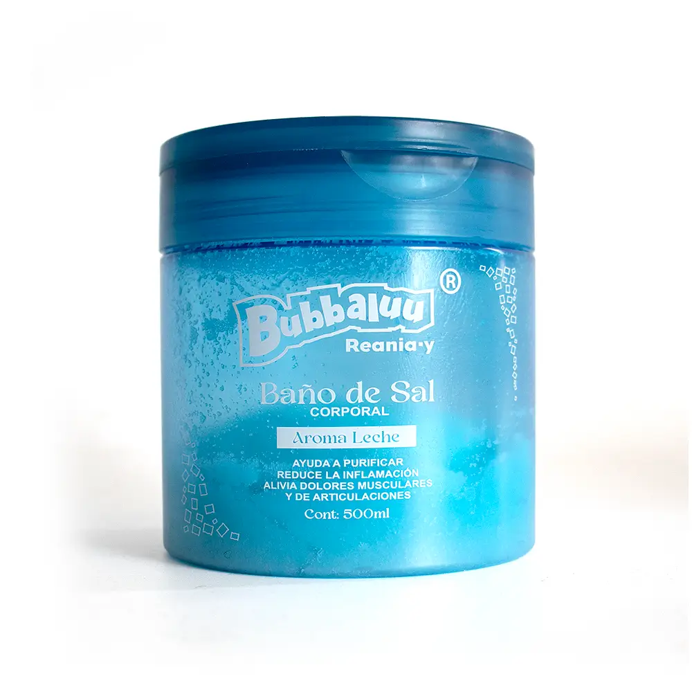Exfoliante corporal baño de sal bubbaluu