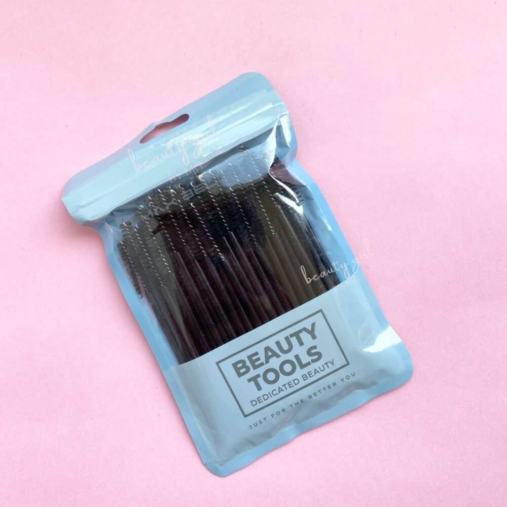 Cepillos De Cejas Y Pestañas Set 50 Pcs