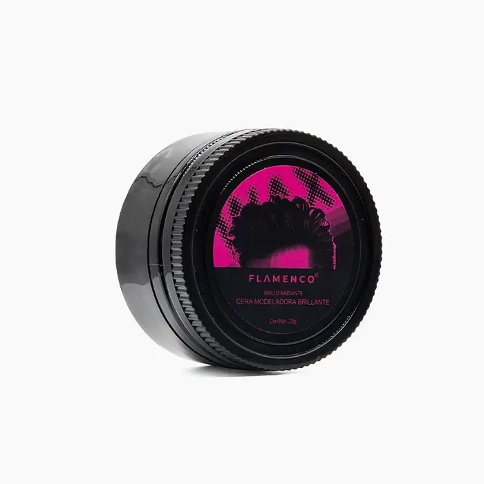 Cera de cabello moldeadora brillante Flamenco