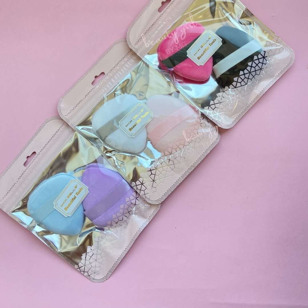 Esponja De Maquillaje Triangular Para Polvo 2