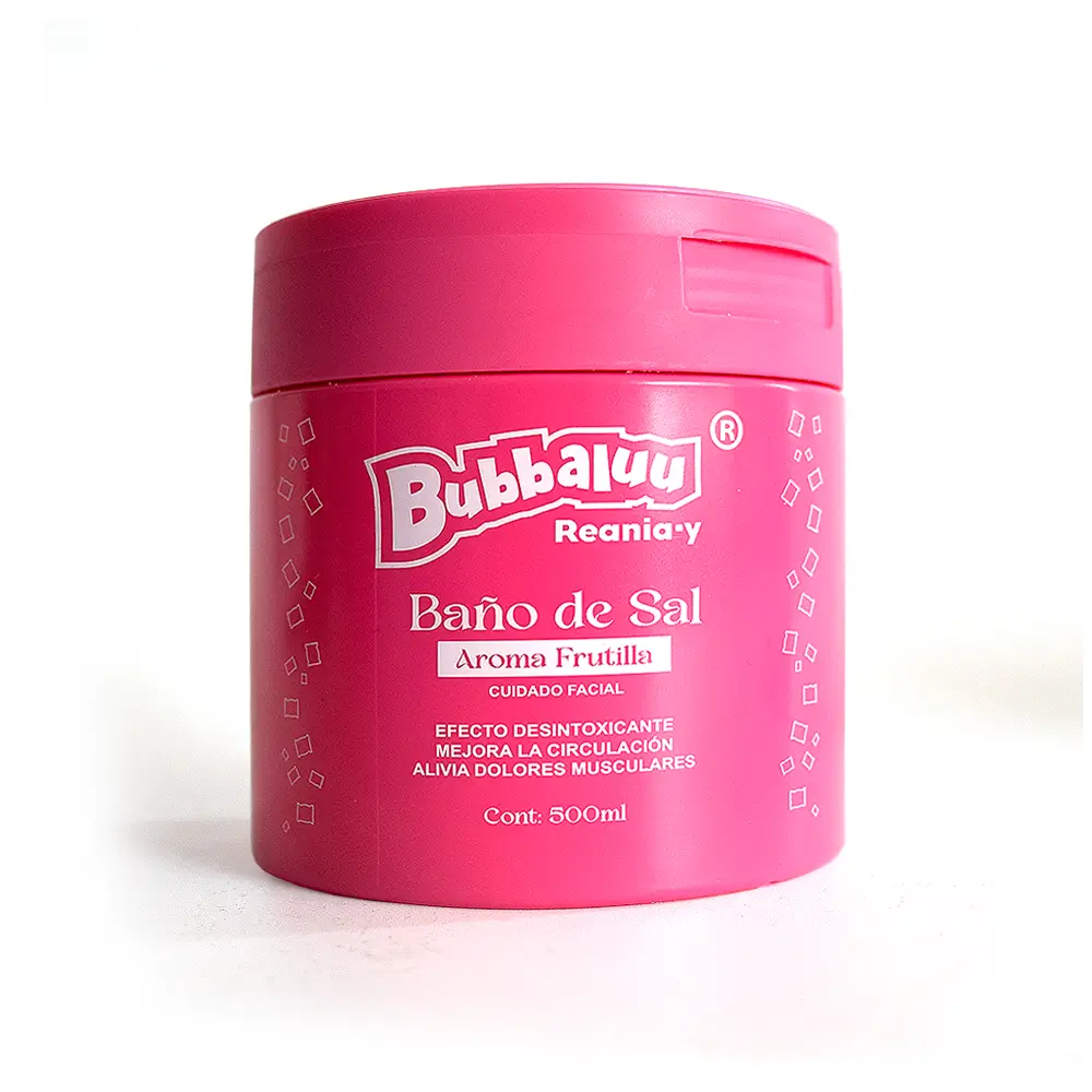 Exfoliante facial baño de sal bubbaluu