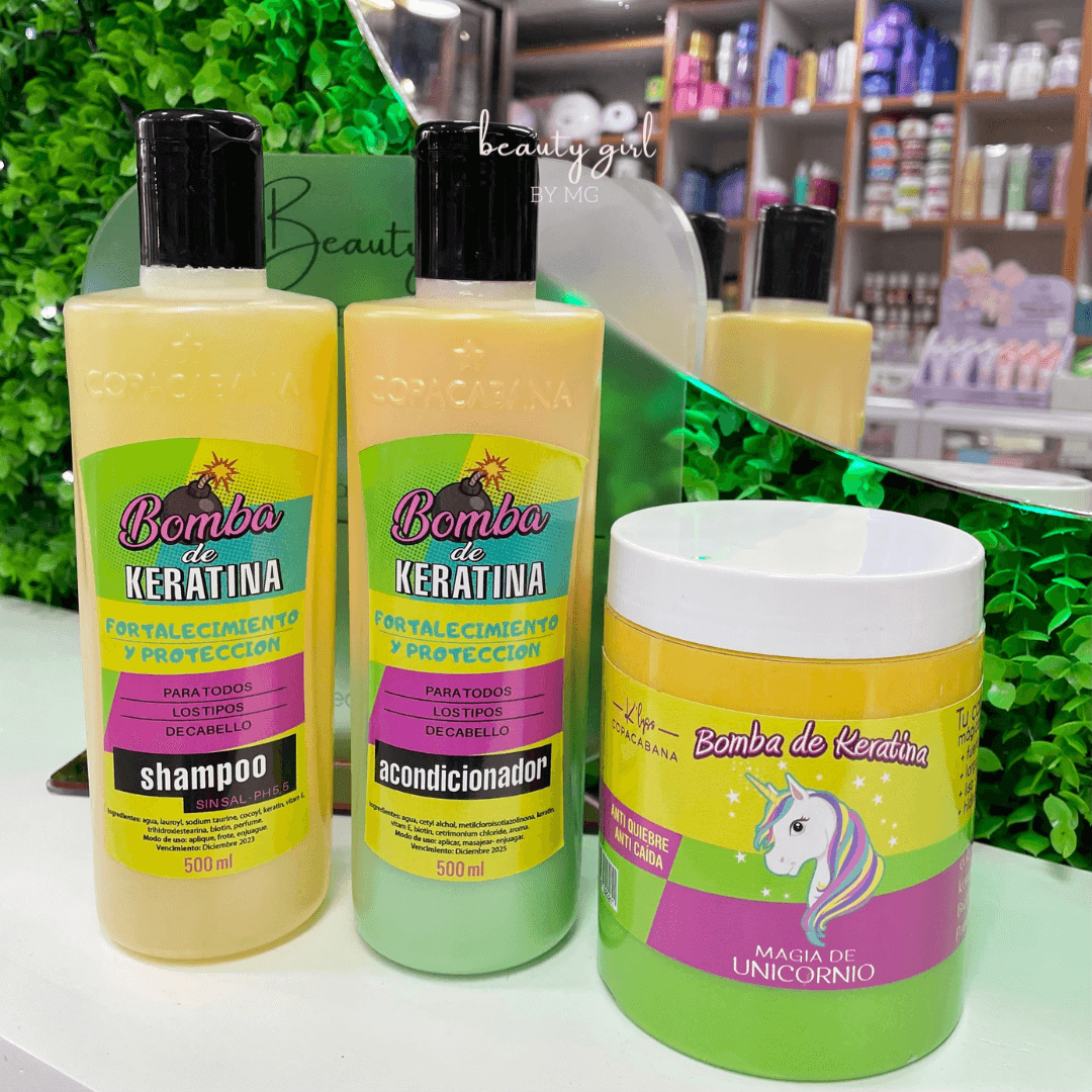 Kit Bomba Magia De Unicornio Keratina