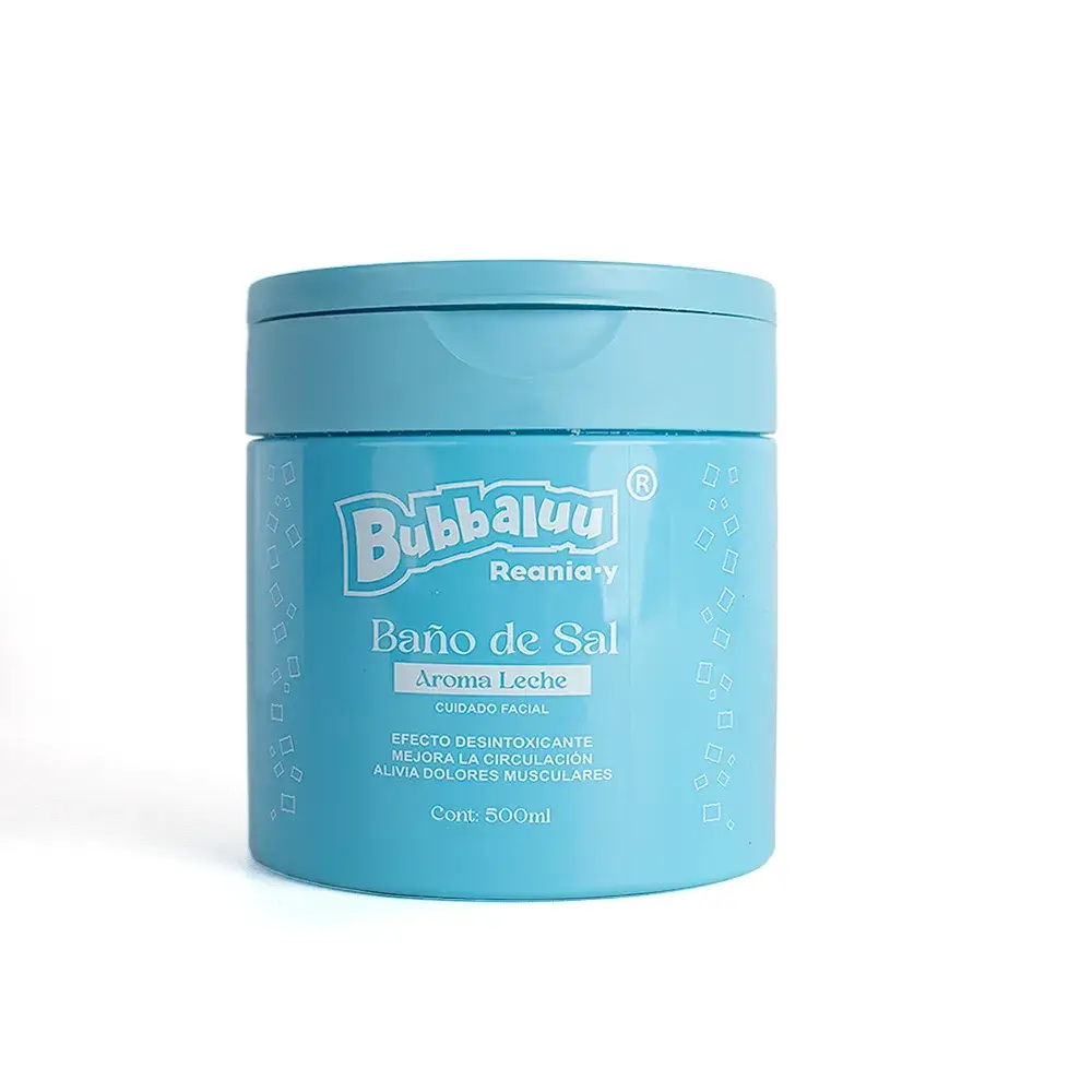 Exfoliante facial baño de sal bubbaluu