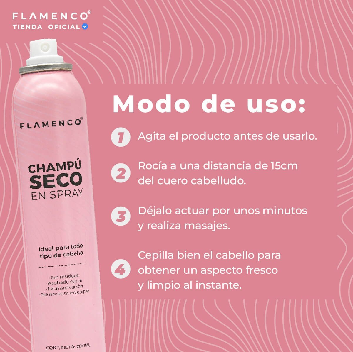 Shampoo En Seco Flamenco
