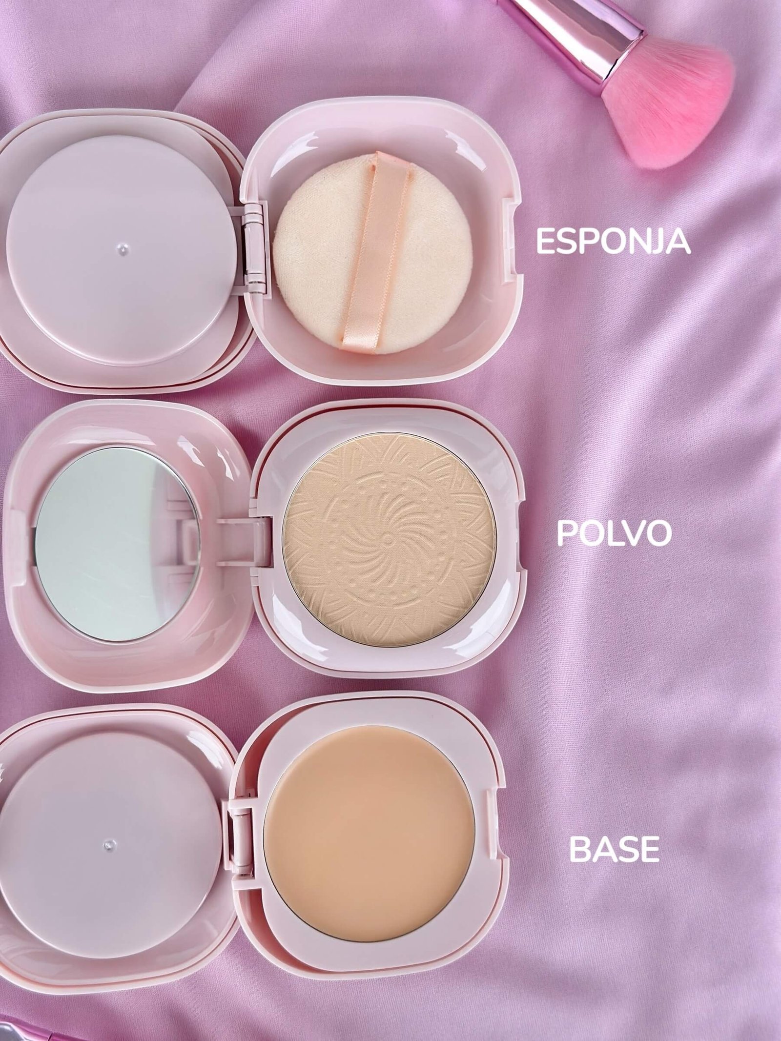 Polvo Compacto y Corrector Natural Ushas