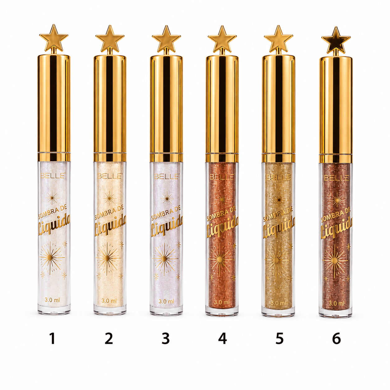 Sombra Líquida con Glitter Max Belle
