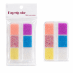 Microperlas para Decoración de Uñas – 6 Colores Surtidos