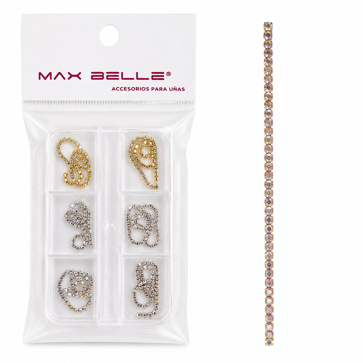 Cadena Decorativa para Uñas – Nail Art