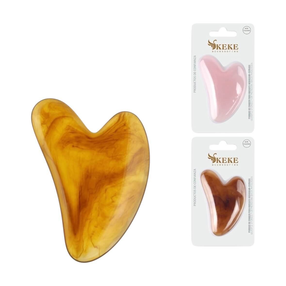 Piedra Gua Sha para Masaje Facial