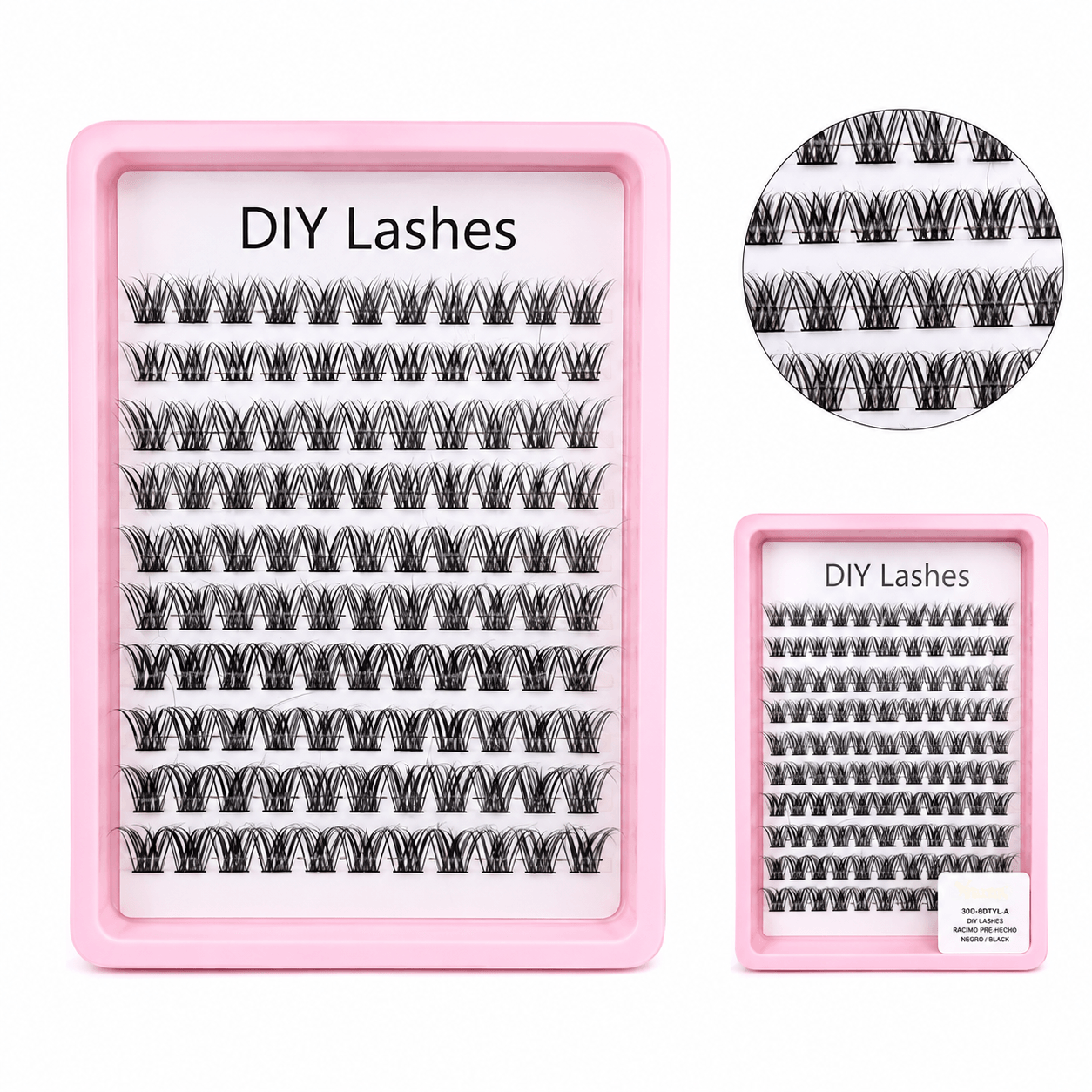 Pestañas DIY Lash – Racimos para Extensión de Pestañas