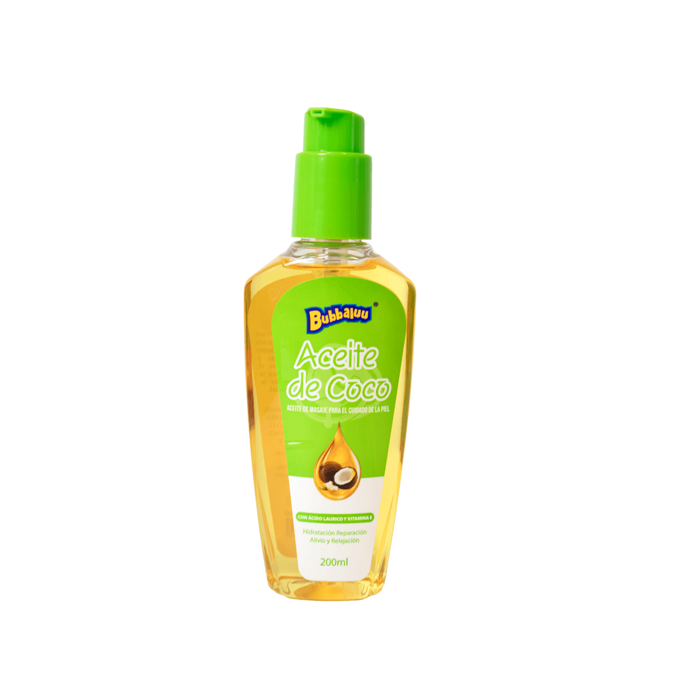 Aceite Corporal Para Masaje Bubbaluu 200ml