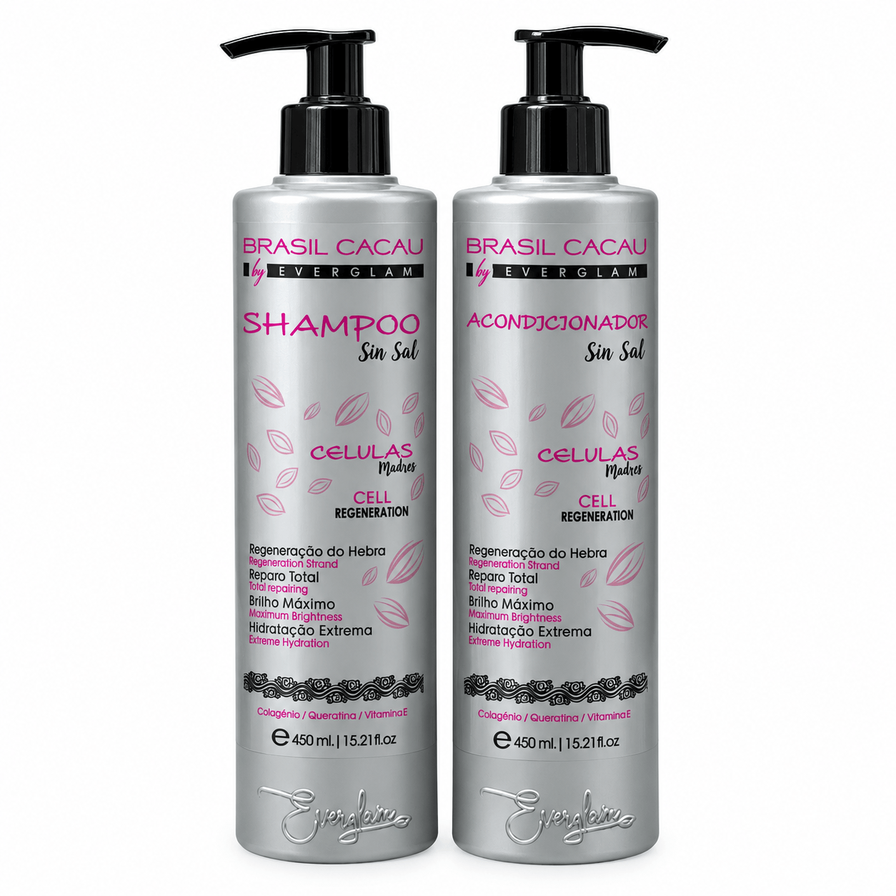 Kit Shampoo y Acondicionador Celulas Madres