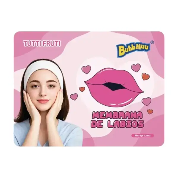 Parches De Labios Bubbaluu Frutales