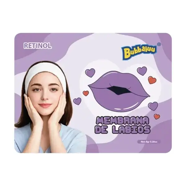 Parches De Labios Bubbaluu Frutales