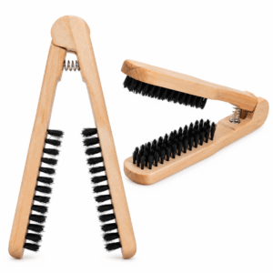 Cepillo Para Alisar El Cabello De Madera