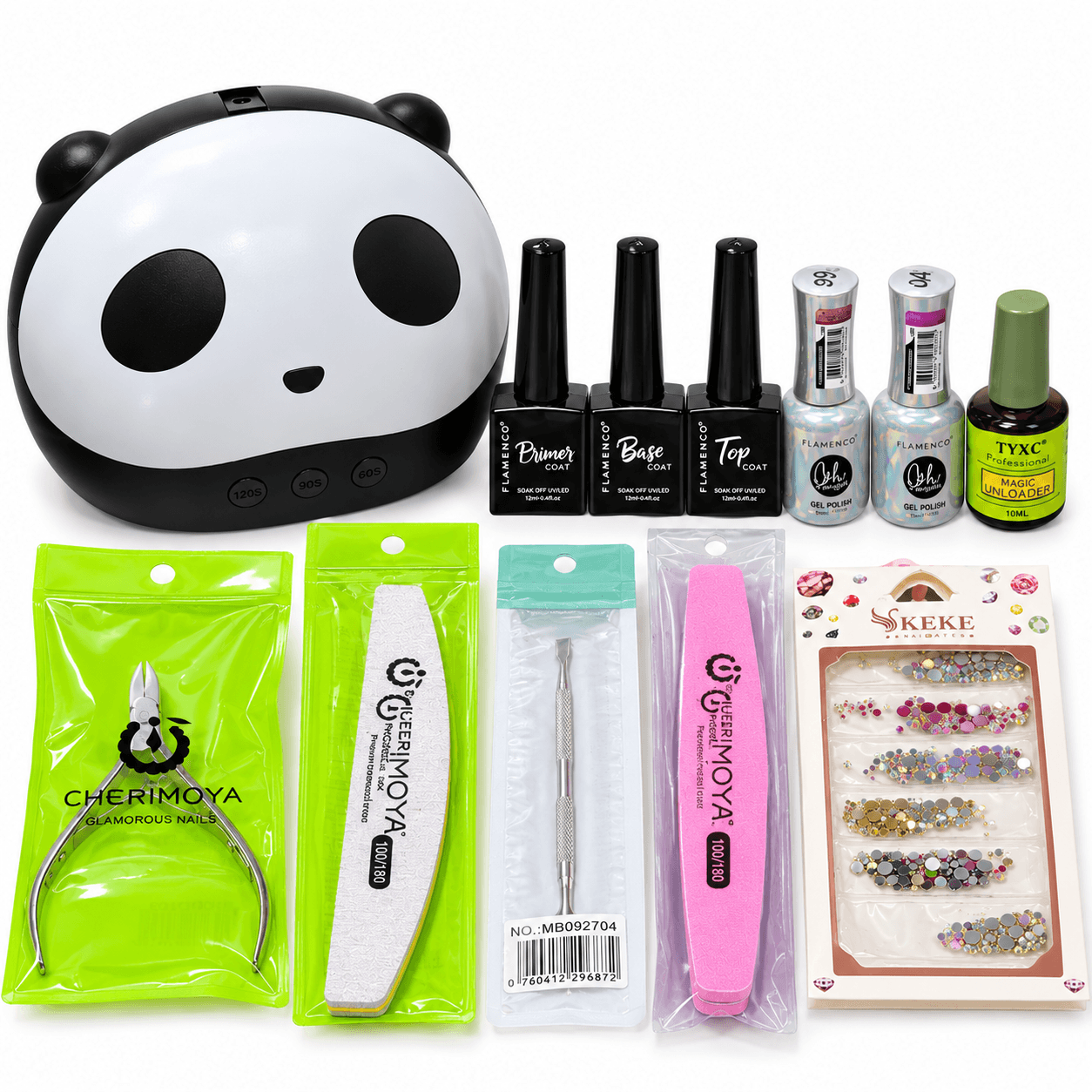 Kit Esmaltado Permanente 12 Pcs