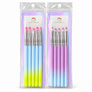 Set De Pinceles Para Uñas