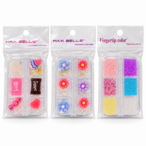 Pack Decoración De Uñas 3 Pcs