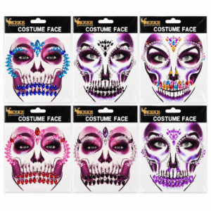 Sticker Para El Rostro Halloween