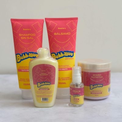 Kit capilar bubbaluu Tutti frutti 5pcs